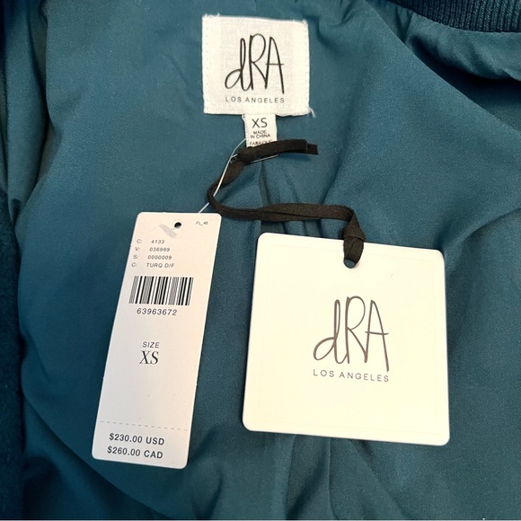 NWT Anthropologie dRa Cozy Wool Blend Puff-sleeved Coat - Picture 13 of 15